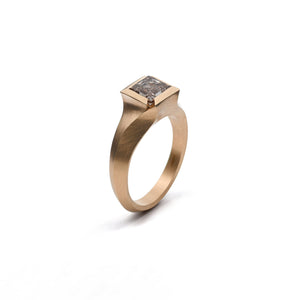 1.50ct Lozenge Step Cut <br> <b>McCaul </b>| Aegis Ring