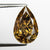 2.50ct 11.97x7.83x4.23mm GIA SI1 Fancy Dark Yellow-Brown Pear Brilliant 🇦🇺 24110-01