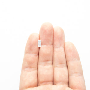 1.04ct Cut Corner Rectangle Brilliant Diamond + 0.87ct Hexagon Step Cut Sapphire <br><b> Ileava Jewelry </b>| Branch - Toi et Moi Ring