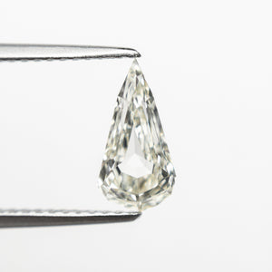 1.01ct Geo Pear Step Cut <br><b> Ileavea Jewelry </b>| Water with Berries Platinum Ring