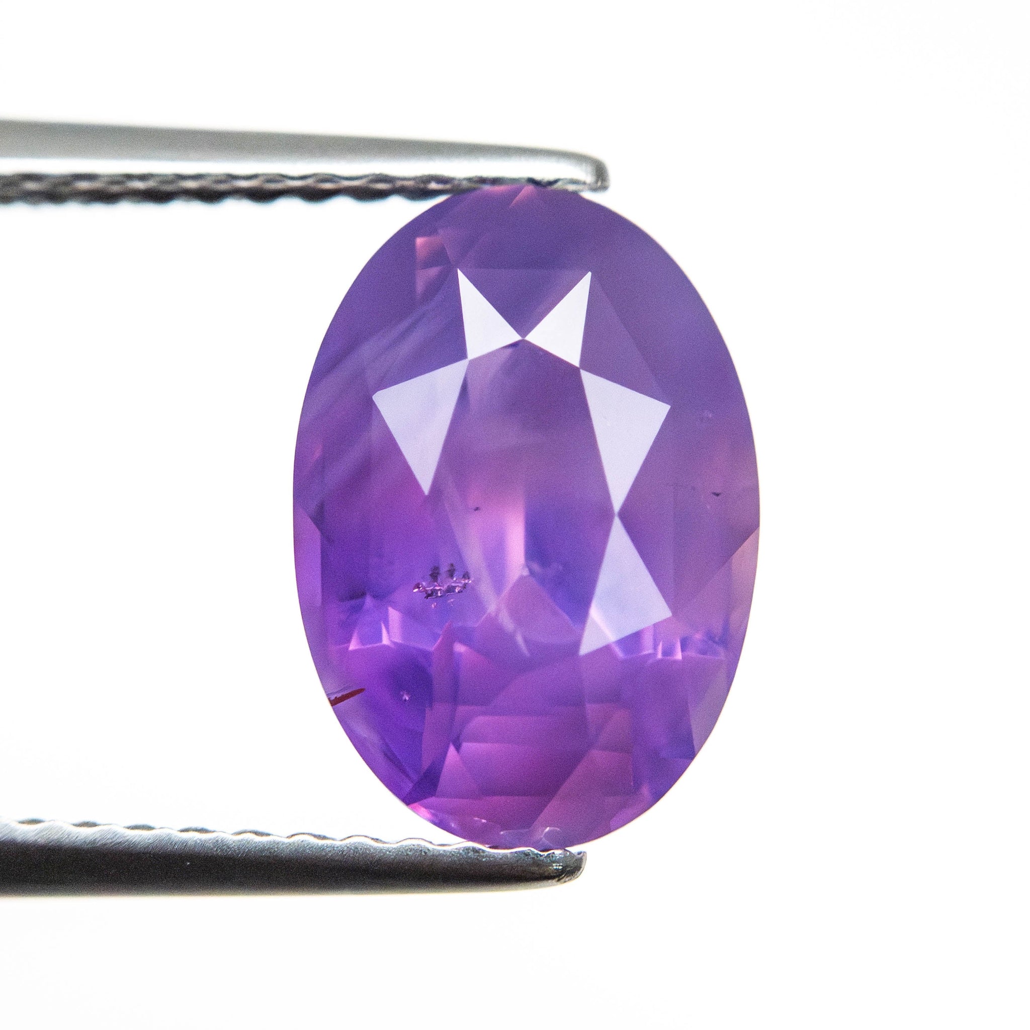 3.06ct Oval Brilliant Sapphire <br><b> Ileava Jewelry </b>| Platinum Emily Ring