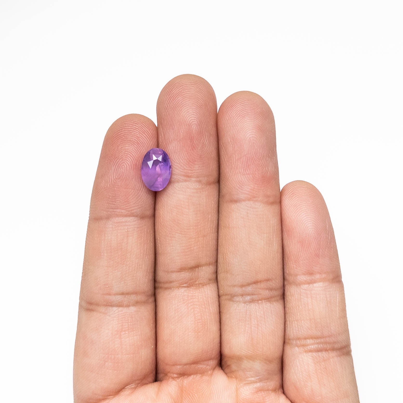 3.06ct Oval Brilliant Sapphire <br><b> Ileava Jewelry </b>| Platinum Emily Ring