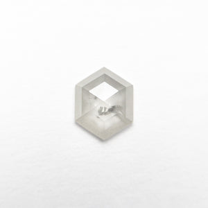 0.65ct 6.84x5.46x2.11mm Hexagon Rosecut 25457-16