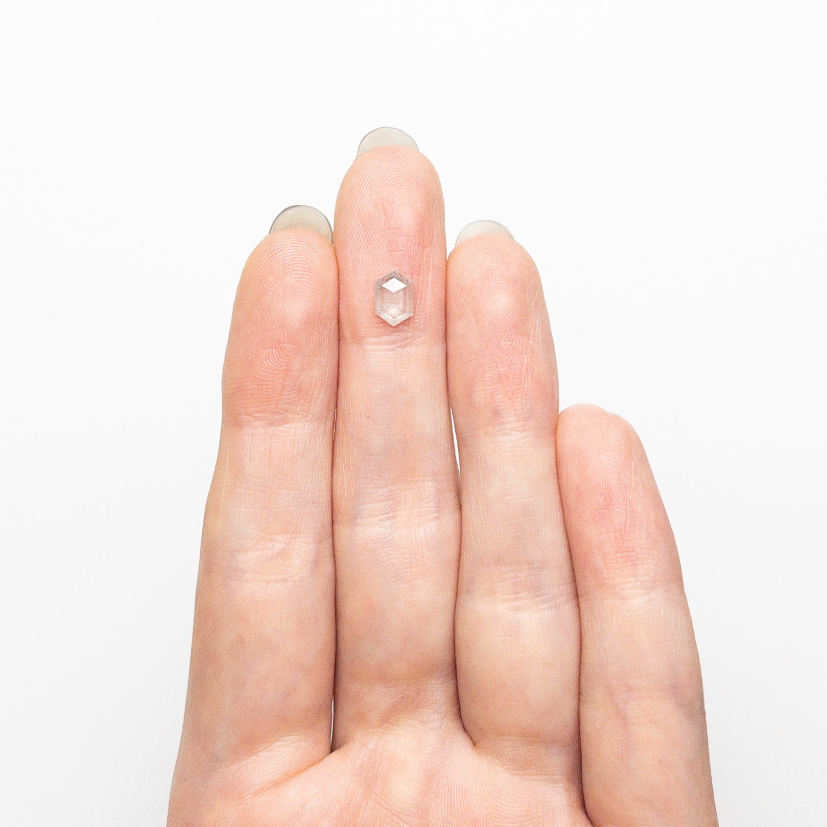 0.64ct 6.83x4.56x2.18mm Hexagon Rosecut 25457-20