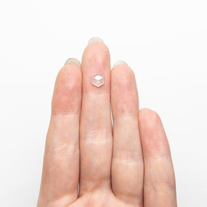 0.68ct 6.43x5.57x2.17mm Hexagon Rosecut 25457-23