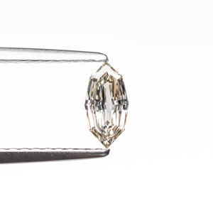 0.27ct Geo Marquise Step Cut <br> <b>We Are Arrow</b> | Champagne Diamond Shield Ring