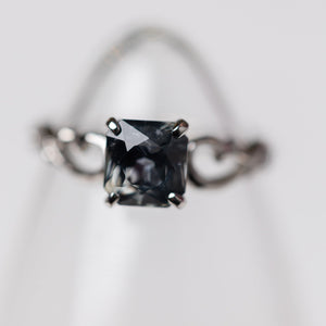 1.75ct Cut Corner Rectangle Brilliant Sapphire <br><b> Ileava Jewelry </b>| Lace Ring