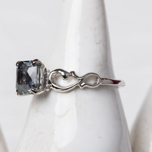 1.75ct Cut Corner Rectangle Brilliant Sapphire <br><b> Ileava Jewelry </b>| Lace Ring