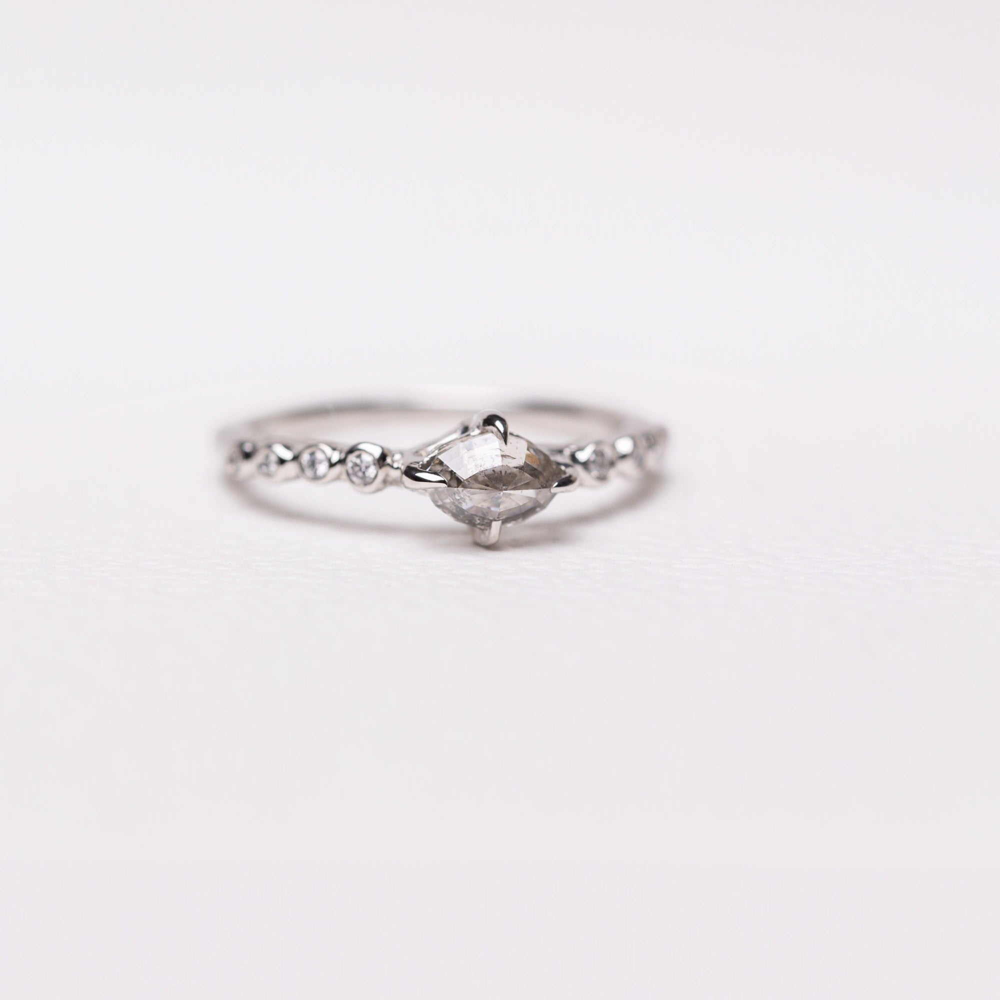 0.61ct Geo Marquise Rosecut π¨π¦ <br><b> Ileava Jewelry </b>| Geometric Marquise Diamond Ring