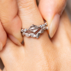 0.61ct Geo Marquise Rosecut π¨π¦ <br><b> Ileava Jewelry </b>| Geometric Marquise Diamond Ring