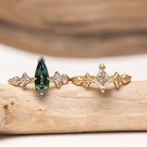 0.84ct Kite Step Cut π¨π¦ <br><b> Ileava Jewelry </b> | Sylvie Ring