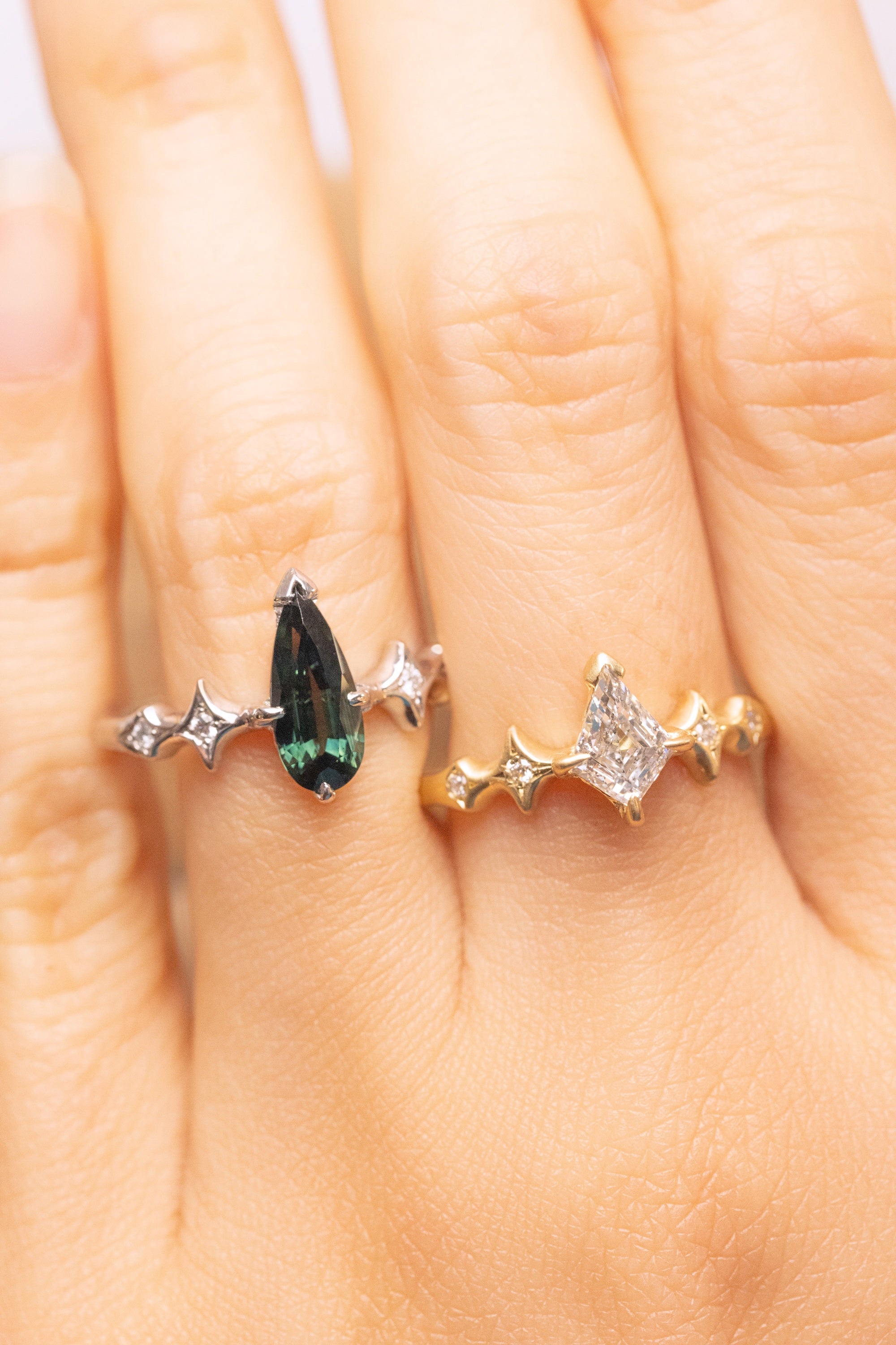 0.84ct Kite Step Cut π¨π¦ <br><b> Ileava Jewelry </b> | Sylvie Ring