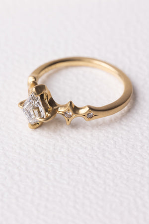 0.84ct Kite Step Cut π¨π¦ <br><b> Ileava Jewelry </b> | Sylvie Ring