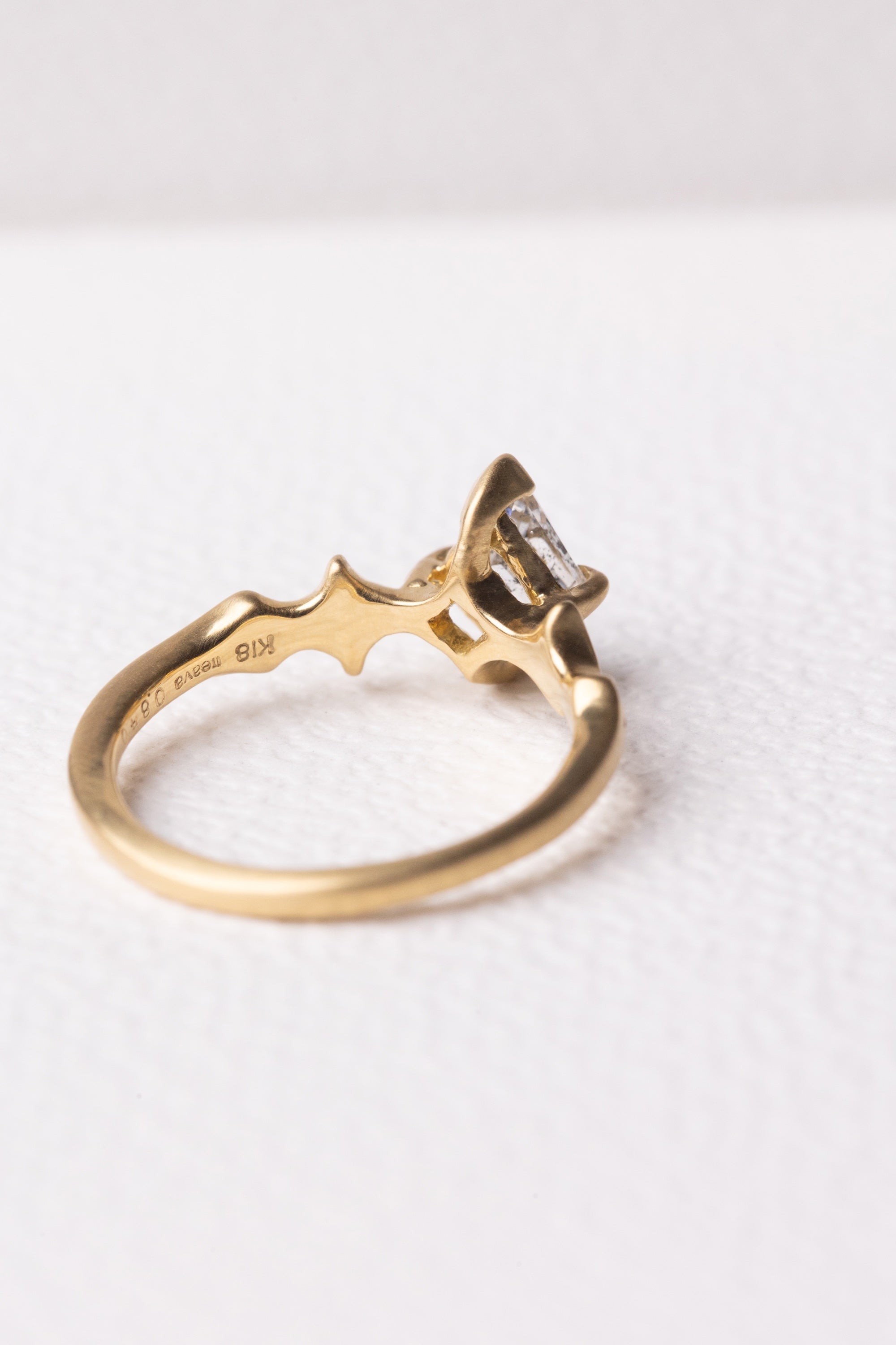 0.84ct Kite Step Cut π¨π¦ <br><b> Ileava Jewelry </b> | Sylvie Ring