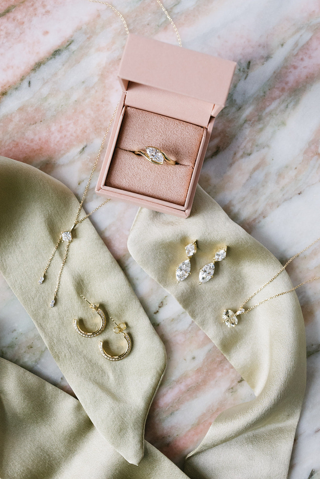 0.92ct Marquise Brilliant <br><b>Emily Warden Designs</b> | Marquise Diamond Nautilus Ring