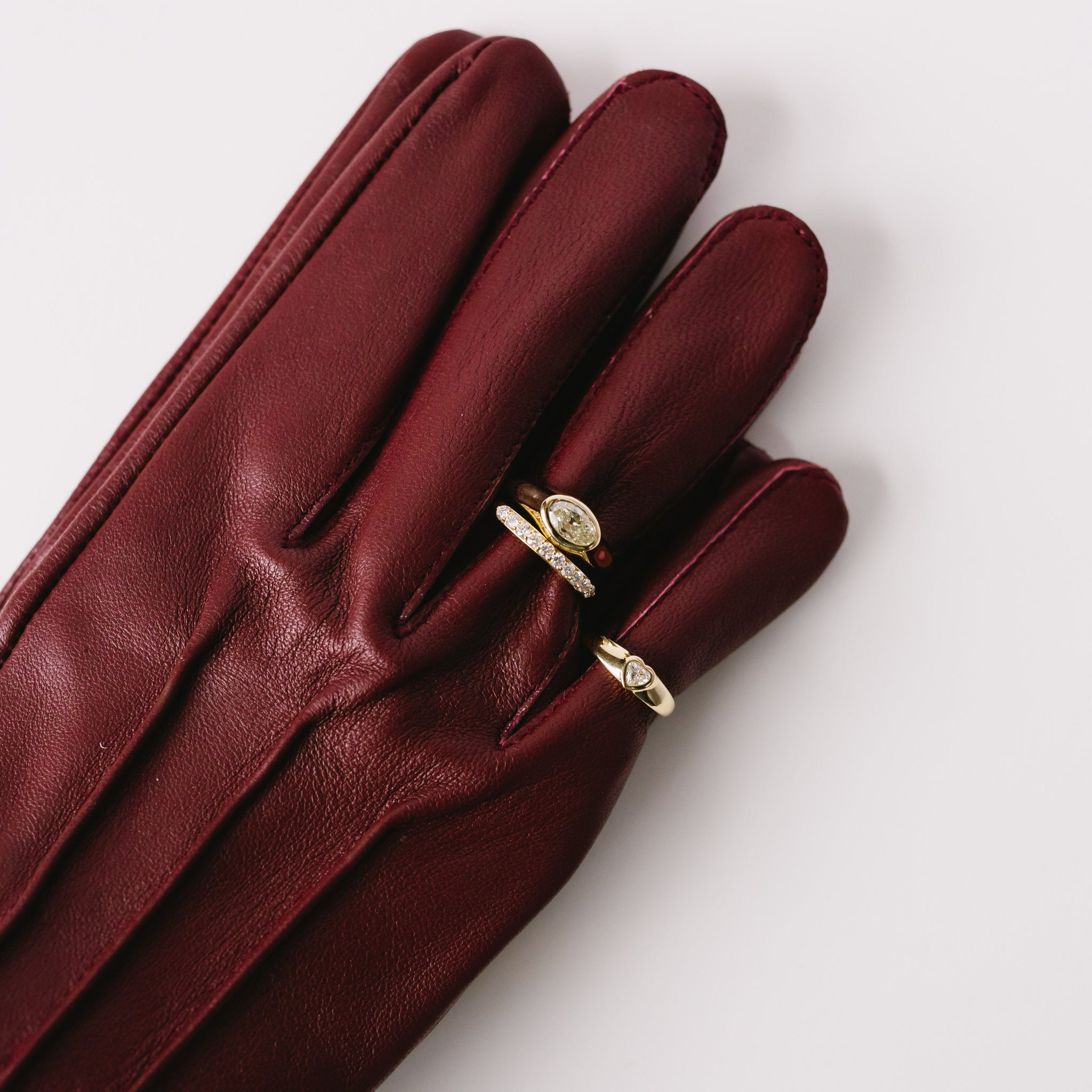 1.09ct Modern Antique Oval Brilliant <br><b>Emily Warden Designs</b> | East West Diamond Signet Ring