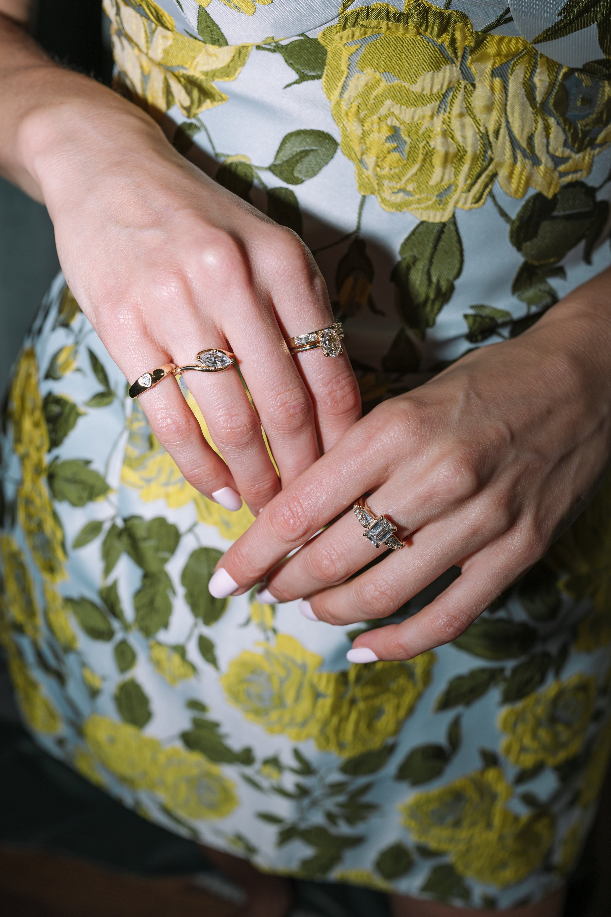 0.92ct Marquise Brilliant <br><b>Emily Warden Designs</b> | Marquise Diamond Nautilus Ring