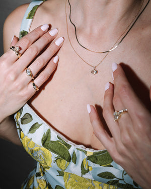 0.92ct Marquise Brilliant <br><b>Emily Warden Designs</b> | Marquise Diamond Nautilus Ring