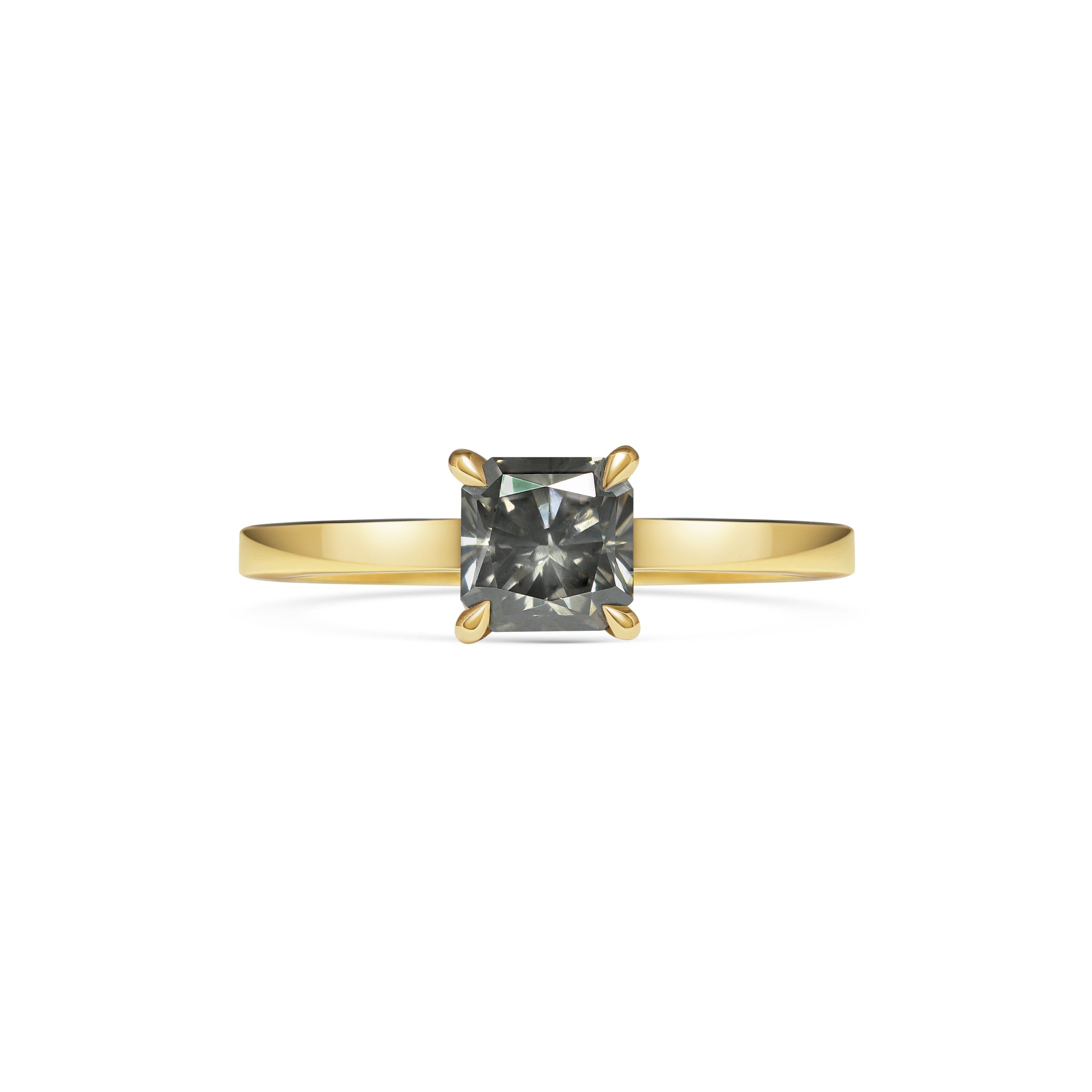 The Umbriel Ring by East London jeweller Rachel Boston | Discover our collections of unique and timeless engagement rings, wedding rings, and modern fine jewellery.