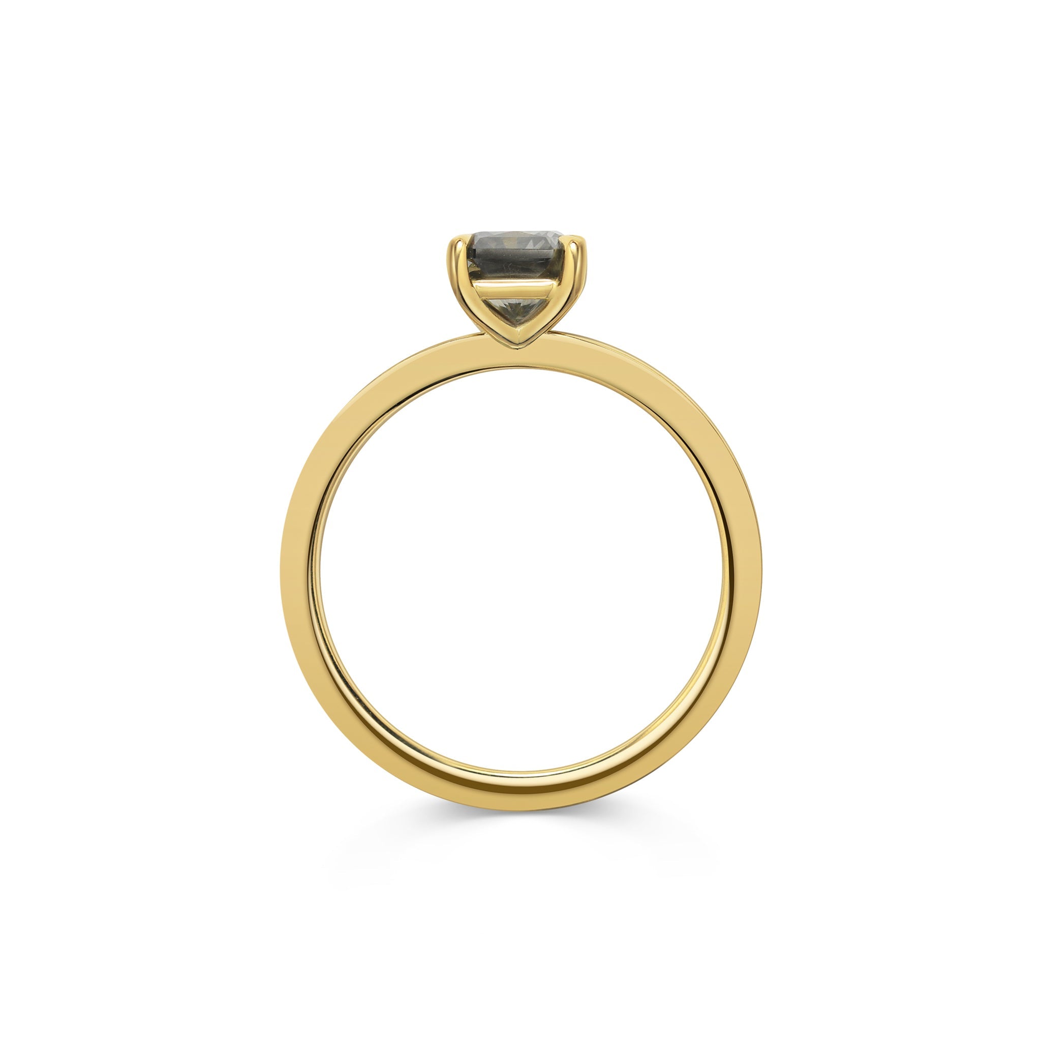 The Umbriel Ring by East London jeweller Rachel Boston | Discover our collections of unique and timeless engagement rings, wedding rings, and modern fine jewellery.