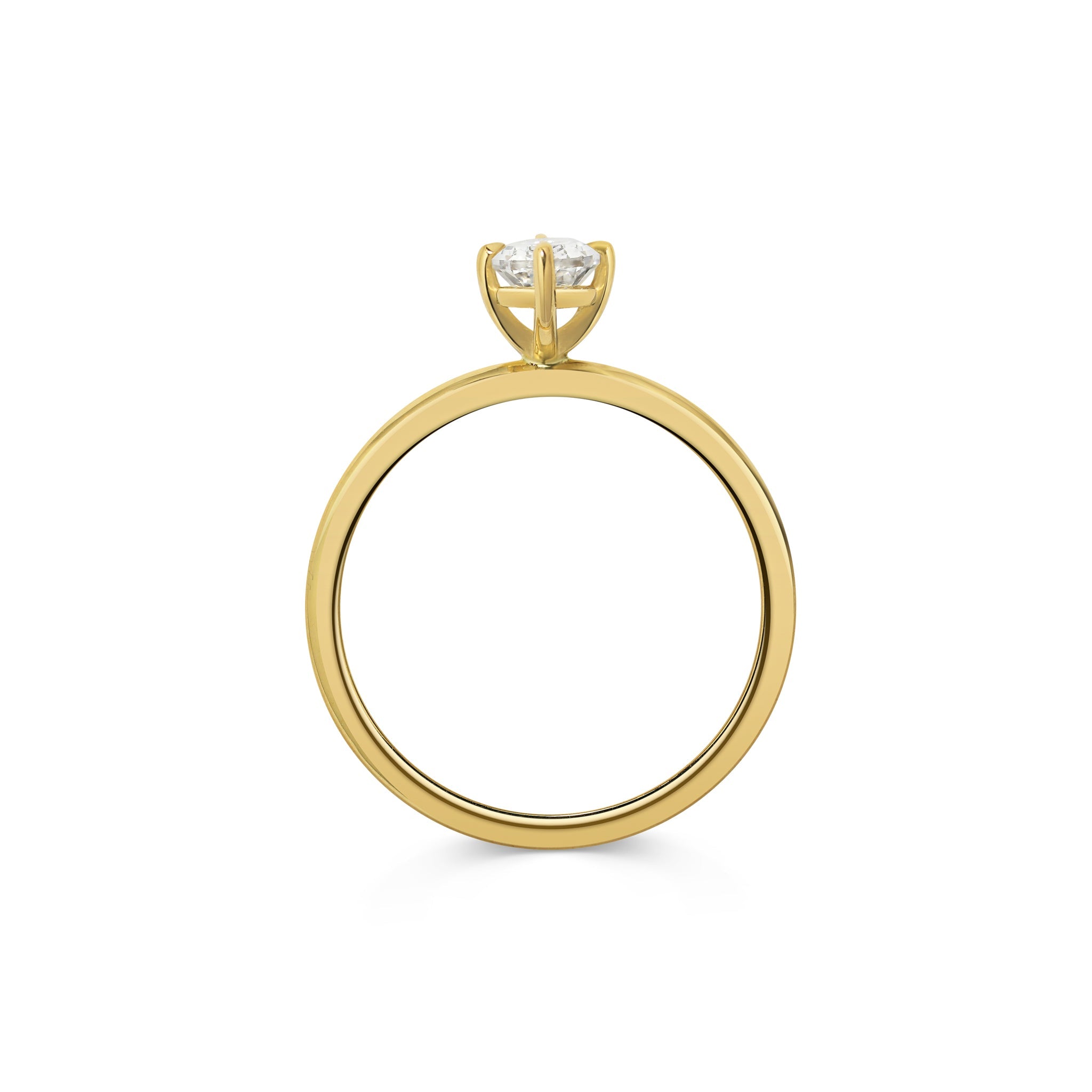 The Faye Ring by East London jeweller Rachel Boston | Discover our collections of unique and timeless engagement rings, wedding rings, and modern fine jewellery.