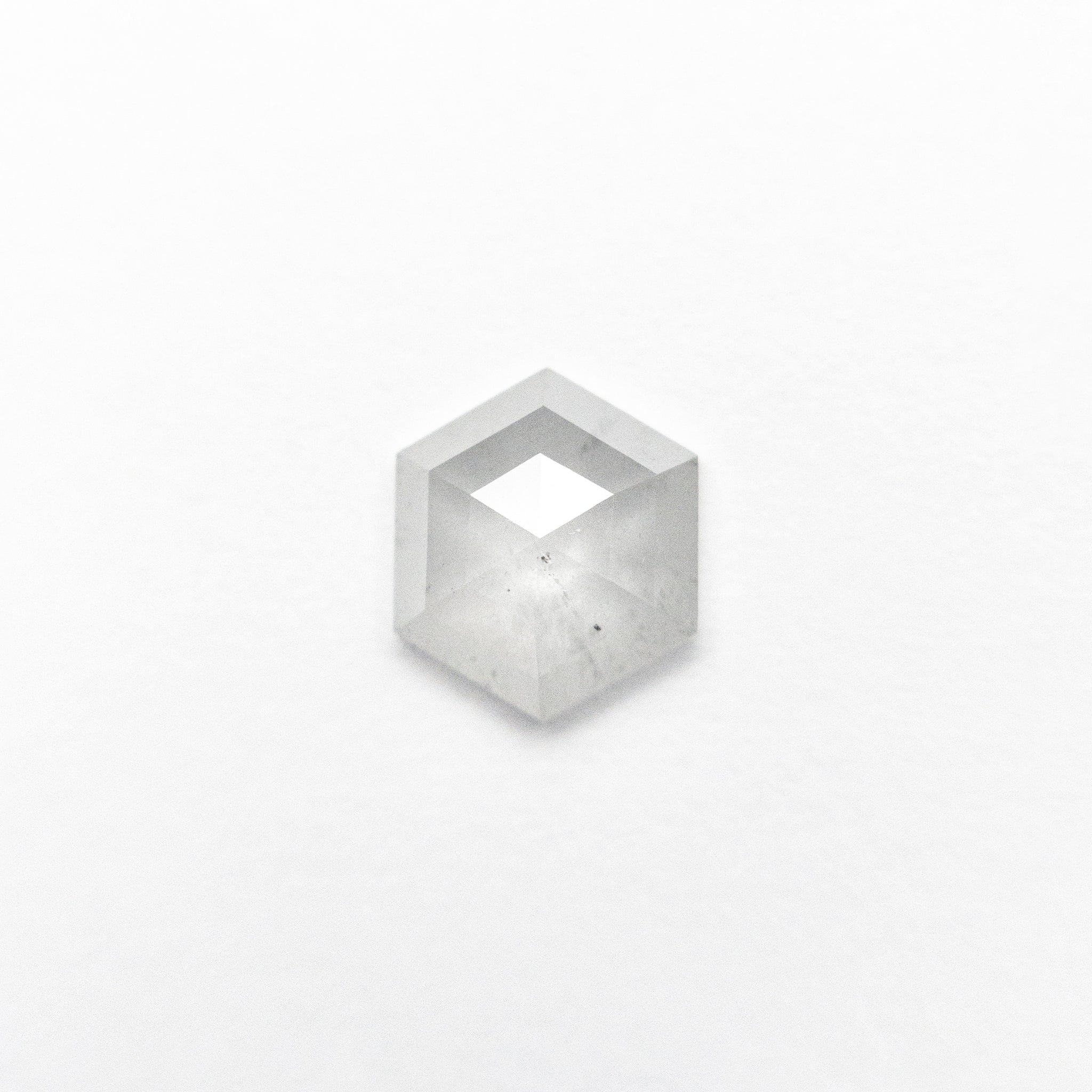 0.68ct 6.43x5.57x2.17mm Hexagon Rosecut 25457-23