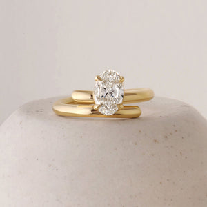 1.51ct Oval Brilliant π¨π¦ <br> <b>ATTIC </b>| Barrel Ring