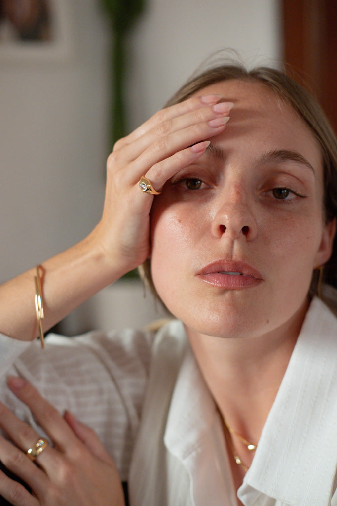 0.30ct Round Rosecut <br> <b>ATTIC </b>| Jasper Ring