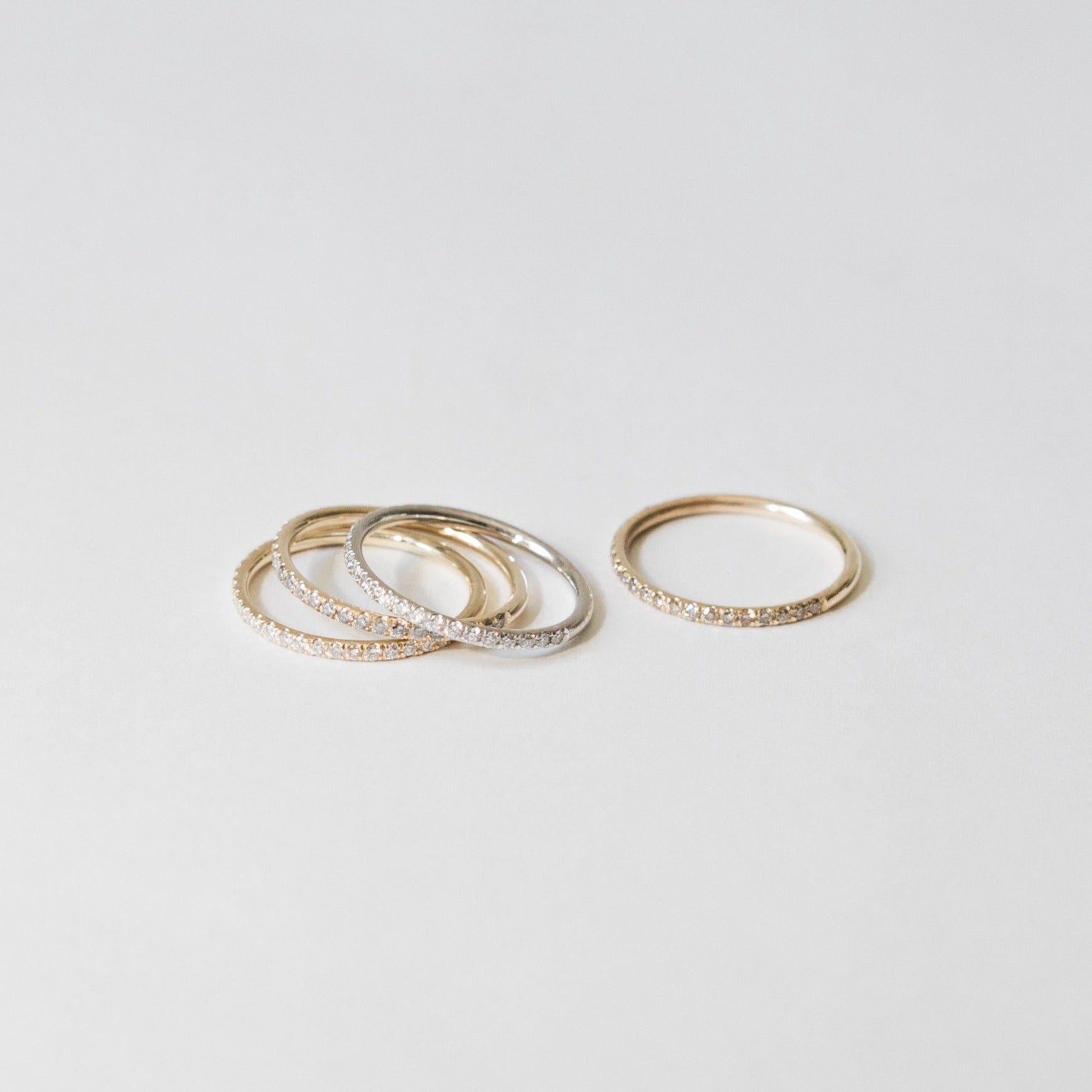 0.25cttw Round Brilliant Diamonds <br> <b>Brockton Gems</b> | No. 1.5 Diamond Band