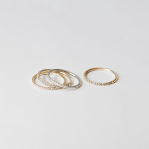 0.25cttw Round Brilliant Diamonds <br> <b>Brockton Gems</b> | No. 1.5 Diamond Band