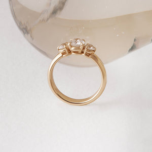 0.92cttw Antique Old European Cut Diamonds <br><b> ATTIC </b>| Carmel Ring