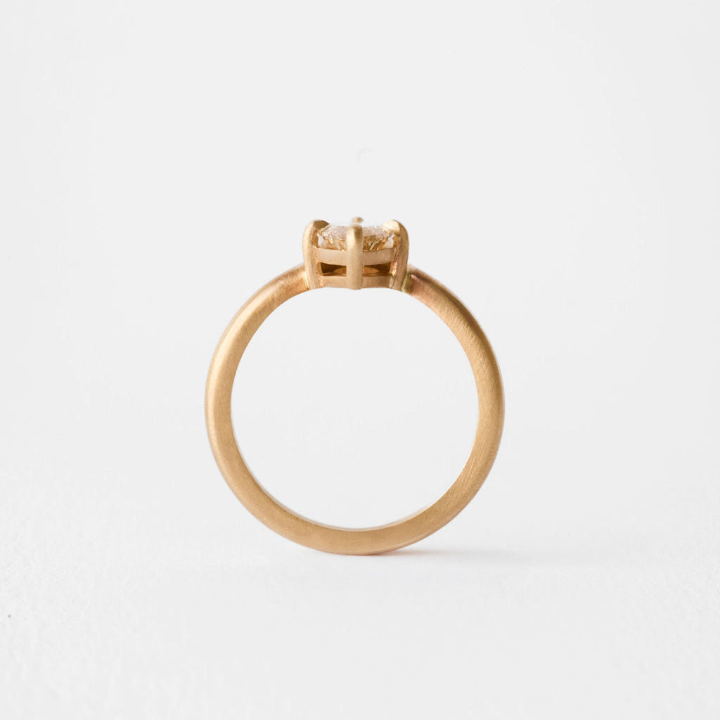 1.28ct Geo Pear Step Cut <br><b> June Rings </b>| Geo Cut Pear Estelle