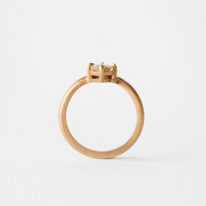 1.28ct Geo Pear Step Cut <br><b> June Rings </b>| Geo Cut Pear Estelle