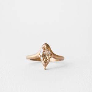 1.28ct Geo Pear Step Cut <br><b> June Rings </b>| Geo Cut Pear Estelle