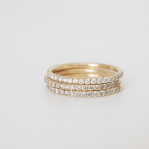 0.25cttw Round Brilliant Diamonds <br> <b>Brockton Gems</b> | No. 1.5 Diamond Band