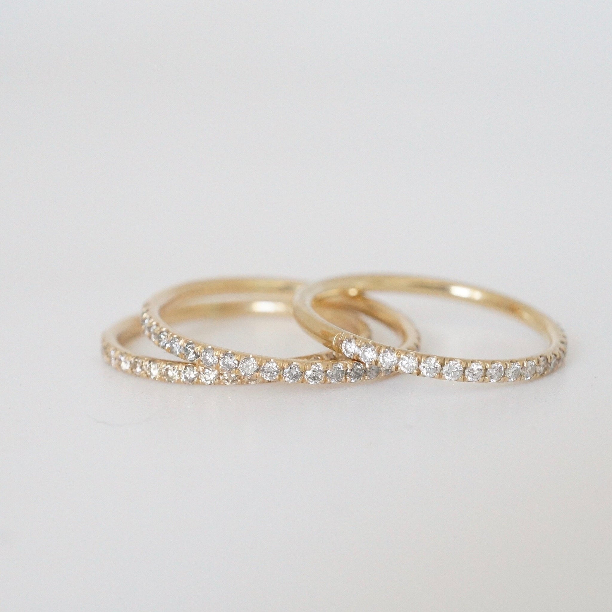 0.25cttw Round Brilliant Diamonds <br> <b>Brockton Gems</b> | No. 1.5 Diamond Band