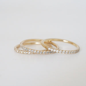 0.25cttw Round Brilliant Diamonds <br> <b>Brockton Gems</b> | No. 1.5 Diamond Band