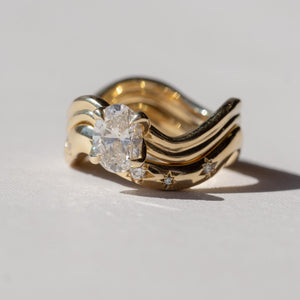 Foe & Dear - Leilani Ring - 1.05ct Champagne GIA Oval Brilliant Diamond