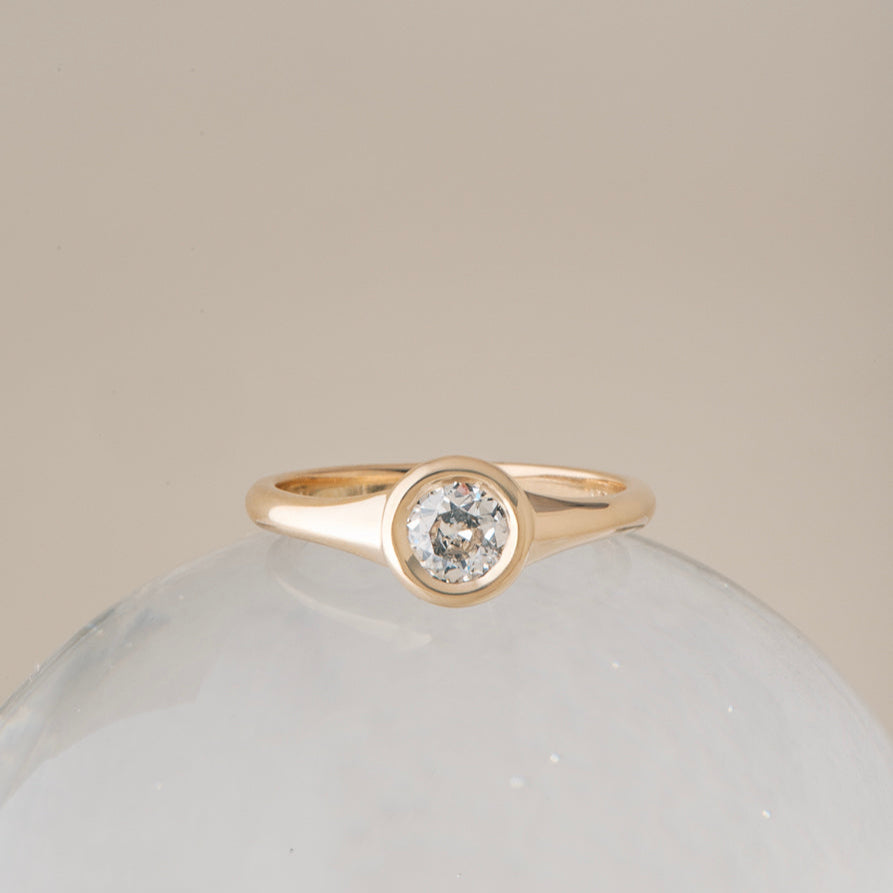 0.55ct Antique Old European Cut <br> <b>ATTIC </b>| Hunter Ring