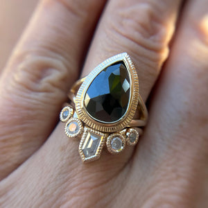 Fancy White Shield Rosecut <br><b>Jilian Maddin </b>| Foxborough Contour Band