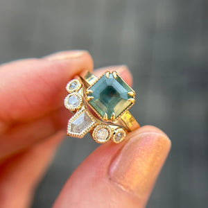 Fancy White Shield Rosecut <br><b>Jilian Maddin </b>| Foxborough Contour Band