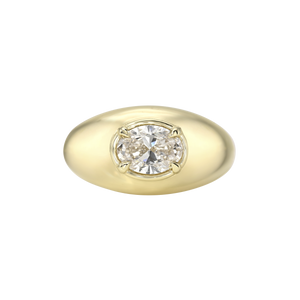 1.02ct Oval Brilliant <br><b> Maggi Simpkins </b> | Oval Bubble Ring