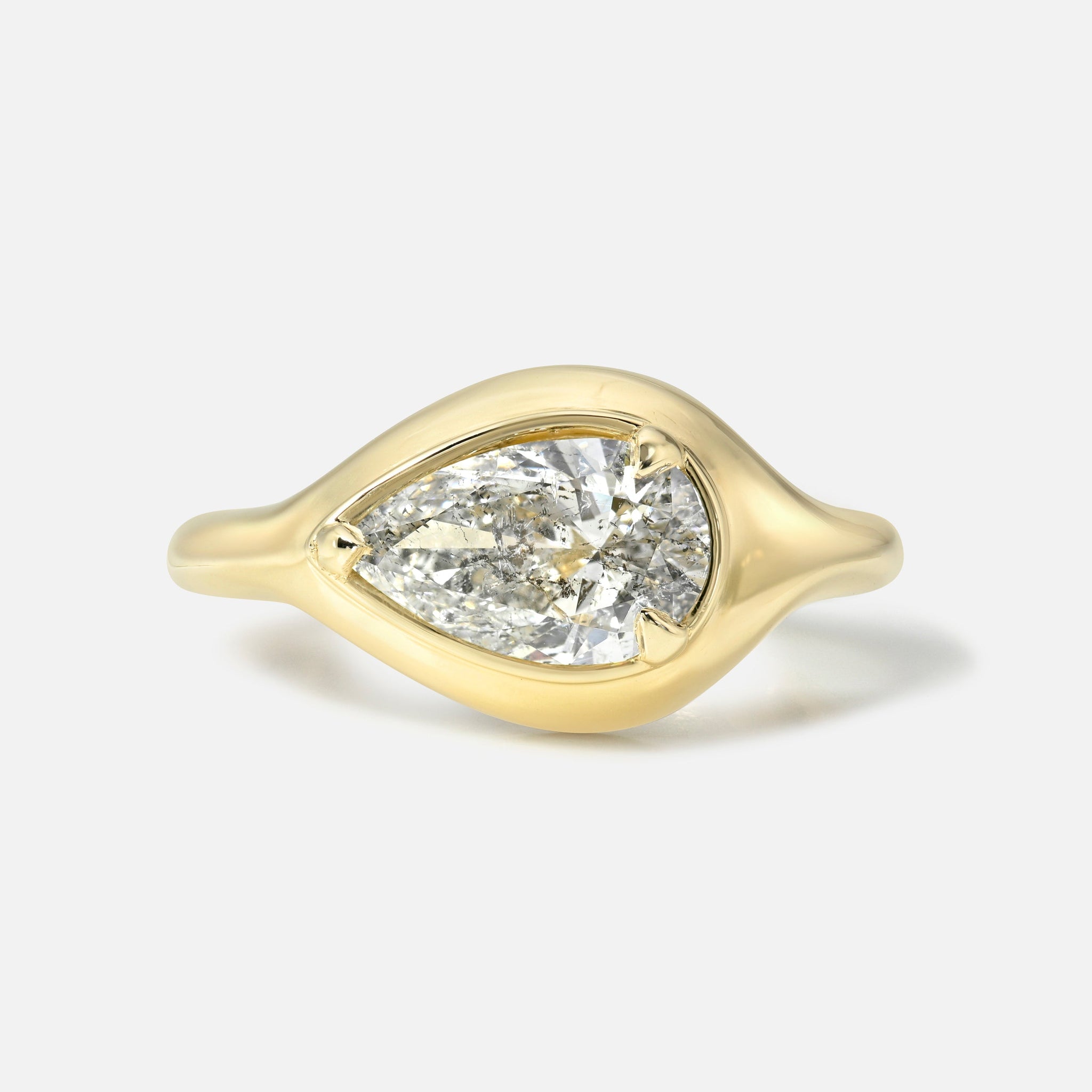 1.50ct Pear Brilliant <br><b> Maggi Simpkins </b> | Pear Signet Ring