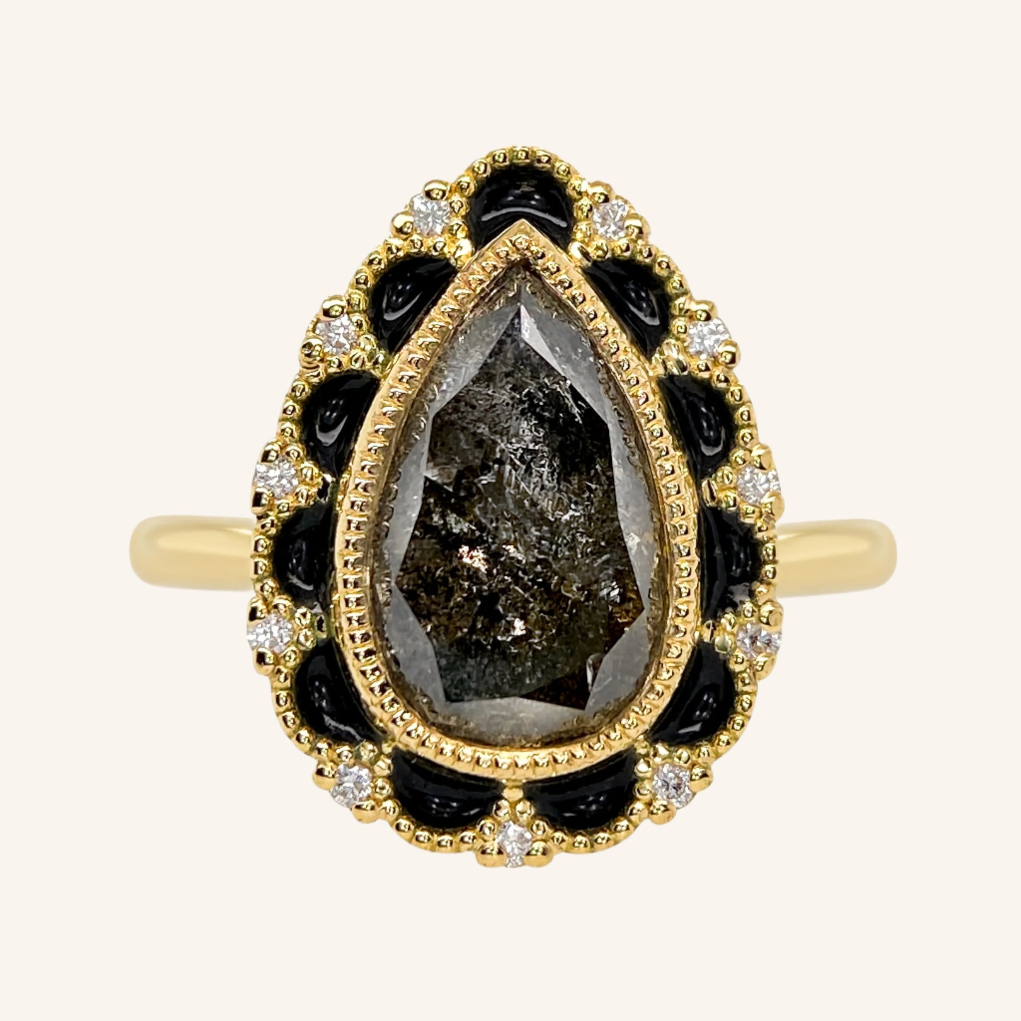 3.22ct Pear Brilliant <br><b> Emily Gill </b> | Londyn Ring