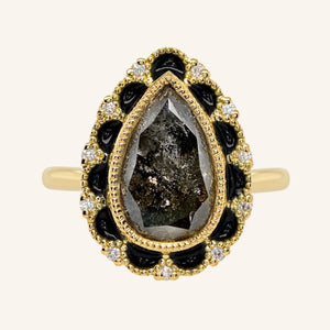 3.22ct Pear Brilliant <br><b> Emily Gill </b> | Londyn Ring