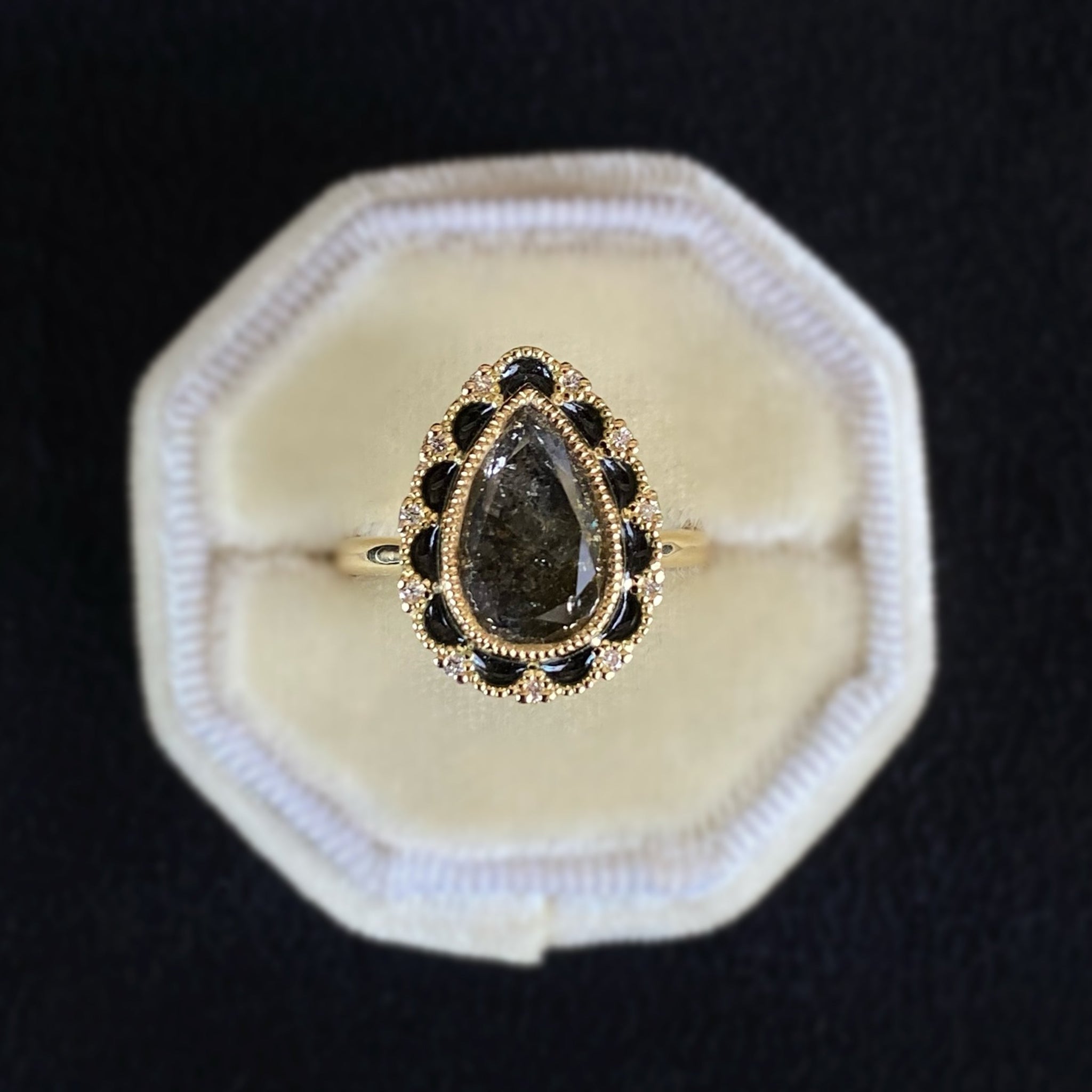 3.22ct Pear Brilliant <br><b> Emily Gill </b> | Londyn Ring