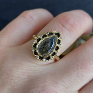 3.22ct Pear Brilliant <br><b> Emily Gill </b> | Londyn Ring