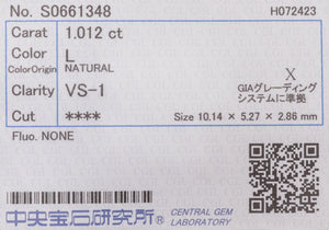 1.01ct Geo Pear Step Cut <br><b> Ileavea Jewelry </b>| Water with Berries Platinum Ring