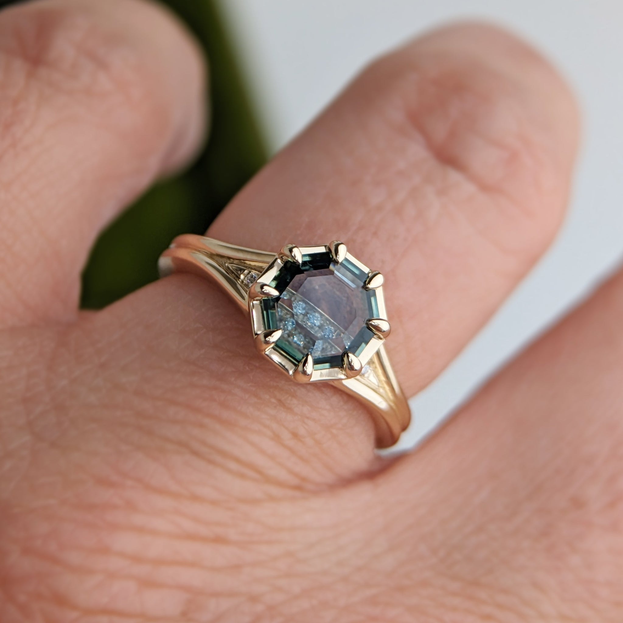 1.19ct Octagon Portrait Cut <br> <b>Emily Gill </b>| Arden Ring