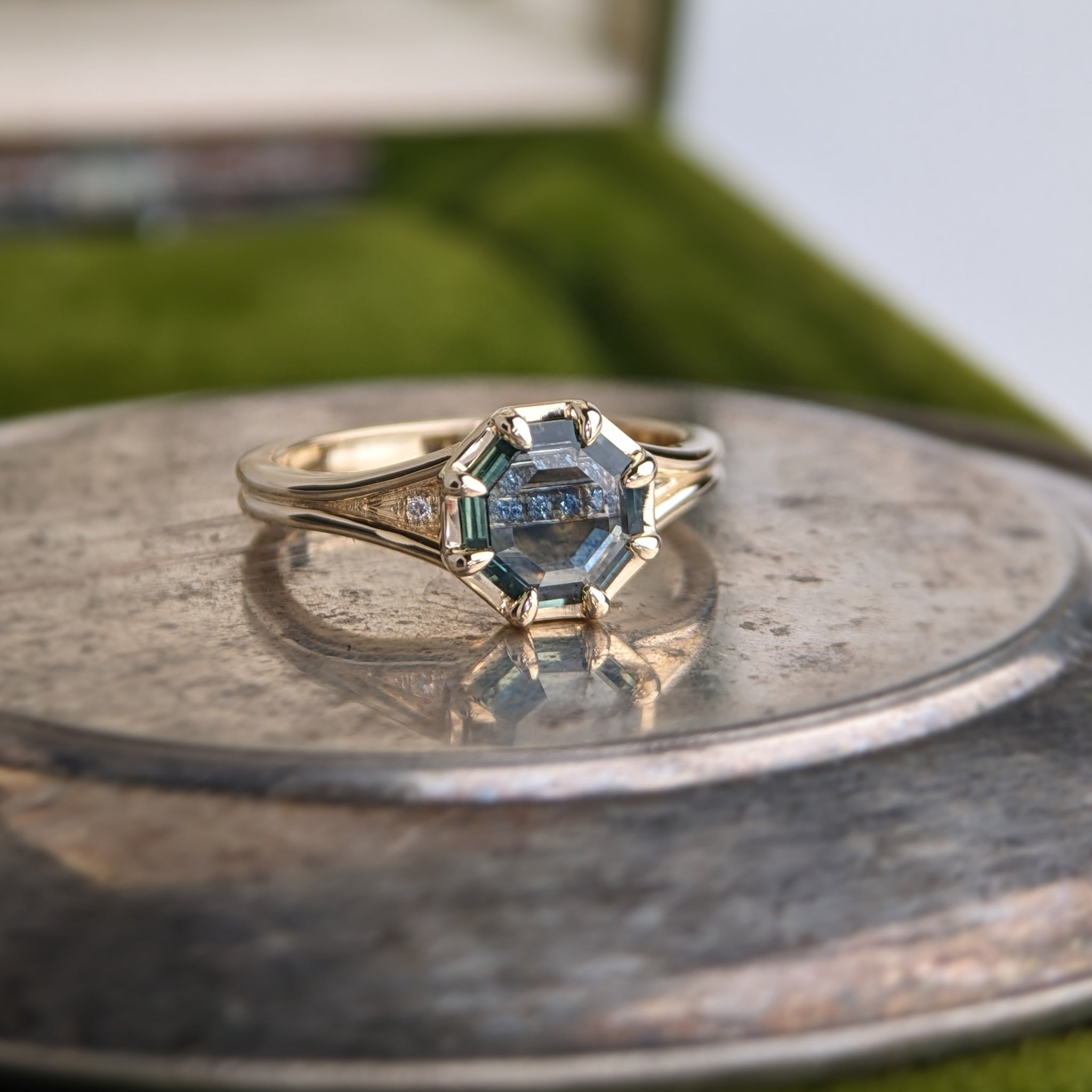 1.19ct Octagon Portrait Cut <br> <b>Emily Gill </b>| Arden Ring